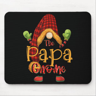 Papa Gnome Christmas Pajamas Matching Family Group Mouse Mat
