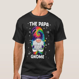 Papa Gnome Merry Christmas Tie Dye Pyjamas T-Shirt