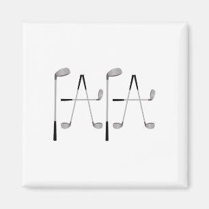 Papa Golf Gift; Golf Gift For Father's Day  Magnet
