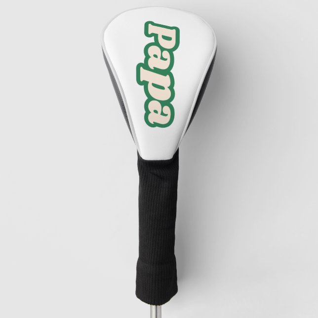 Papa | Grandfather, Father Golf Head Cover (Front)