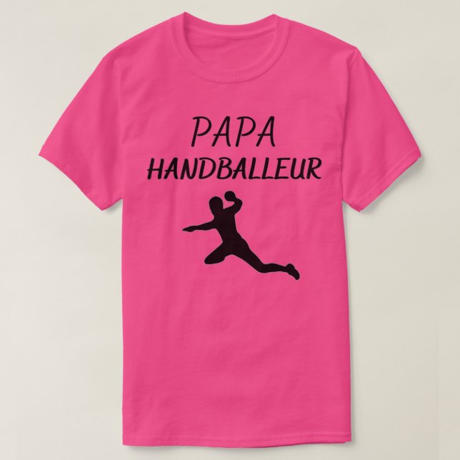 PAPA HANDBALLEUR T-Shirt (Design Front)