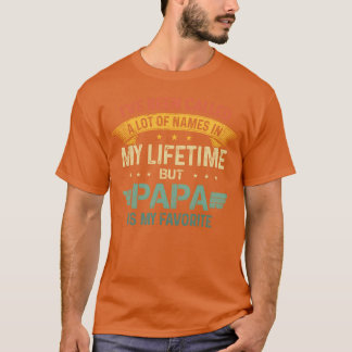 Papa Is My Favourite Father Day friends T-Shirt
