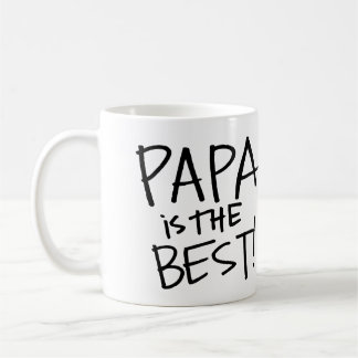 Papa is the Best (Alfie and Pippa) Coffee Mug