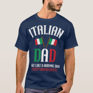 Papa Italian Dad Daddy Hero Grandfather Father's D T-Shirt