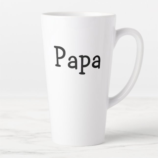 Papa Latte Mug (Right)