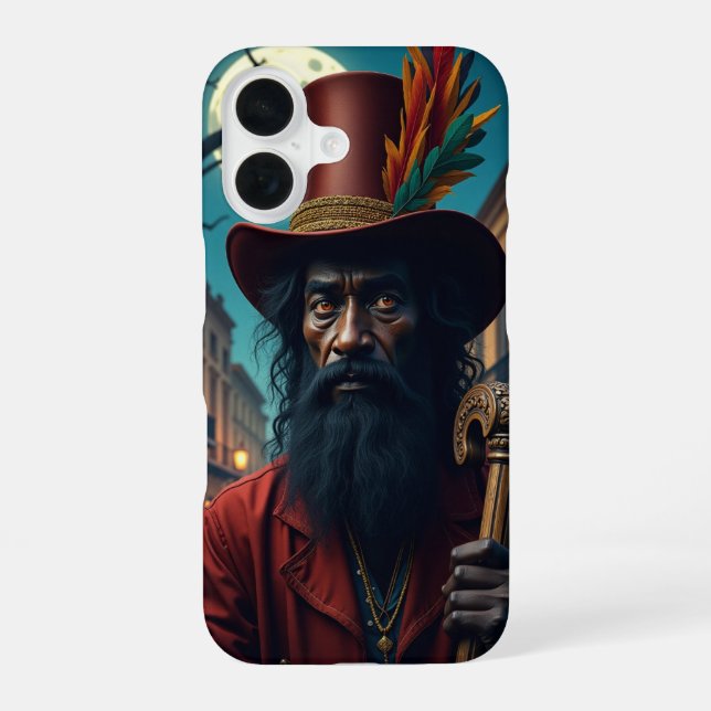 Papa Legba iPhone 16 Case (Back)