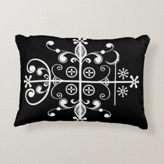 Papa Legba Veve Voodoo Art Pillow
