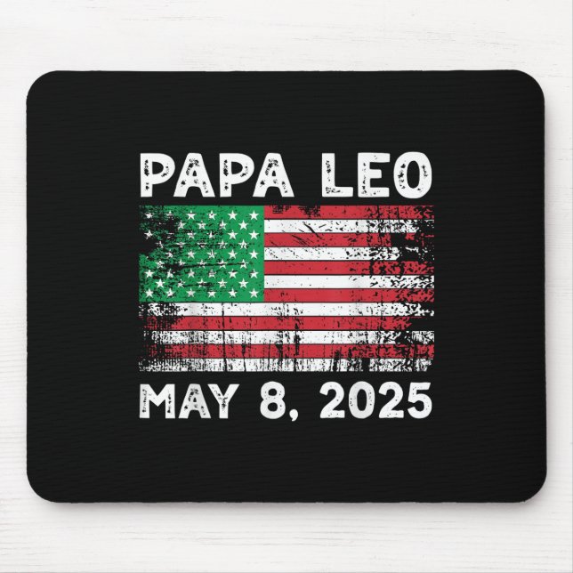 Papa Leo  Mouse Mat (Front)
