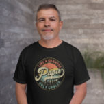 Papa Like a Grandpa Only Cooler Vintage Retro Dad T-Shirt<br><div class="desc">Are you a Papa or Grandpa? You'd have fun wearing funny sarcastic sayings quotes novelty graphic design? then this "papa like a grandpa only cooler" would be great gift for your papa,  dad,  father,  daddy,  grandpa,  grandfather on christmas,  father's day gift</div>
