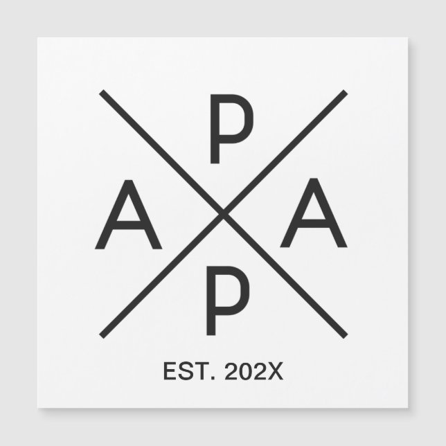 PAPA Monogram Design (Front)