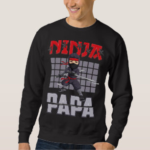 Papa Ninja Birthday Party Ideas Birthday Ninja Pap Sweatshirt