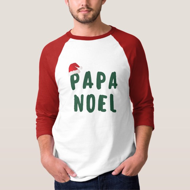 Papa Noel Men T-Shirt (Front)