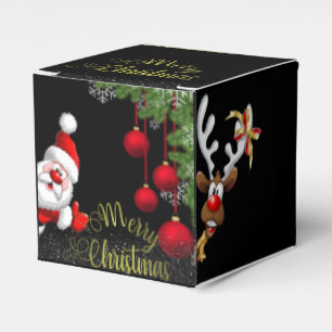 Papa Noel's gift box with purine
