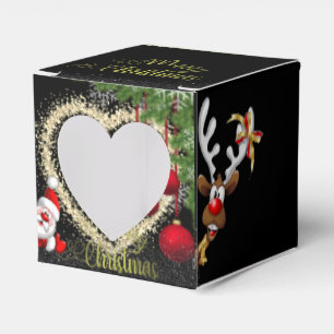 Papa Noel's gift box with purine