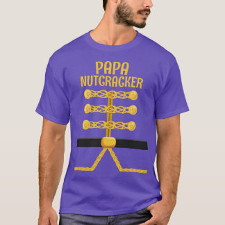PAPA Nutcracker Matching Family Christmas T-Shirt