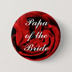 Papa Of The Bride 6 Cm Round Badge
