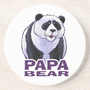 Papa Panda Bear Coaster