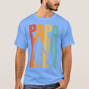 Papa Proud Father Dad Grandad Grandfather to a Li T-Shirt