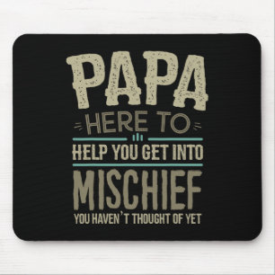 Papa S From Grandchildren For Men Fathers Day Papa Mouse Mat