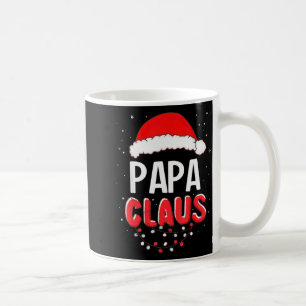 Papa Santa Claus Christmas Matching Costume  Coffee Mug