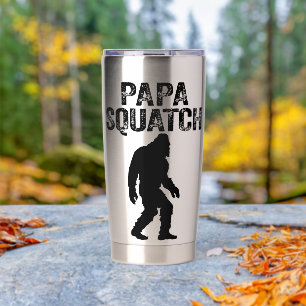 Papa Squatch Funny Bigfoot - Father's Day Gift Insulated Tumbler