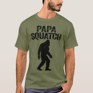 Papa Squatch Funny Bigfoot - Father's Day Gift T-Shirt