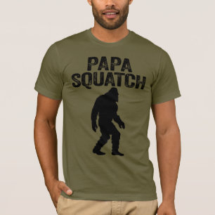 Papa Squatch Funny Bigfoot - Father's Day Gift T-Shirt