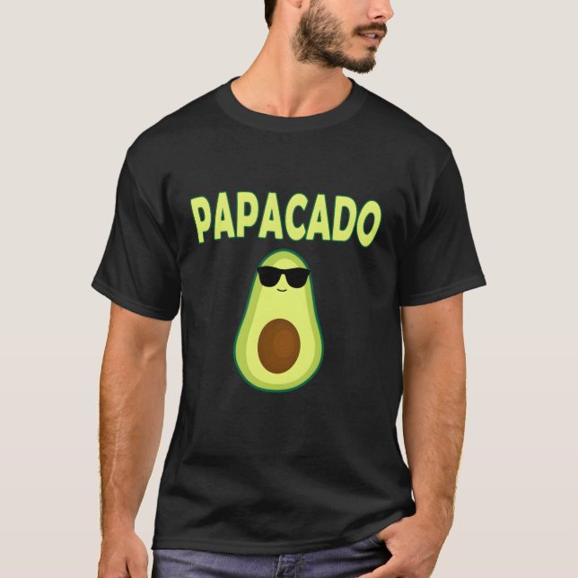 Papacado Avocado Dad Father'S Day Father Papa T-Shirt (Front)