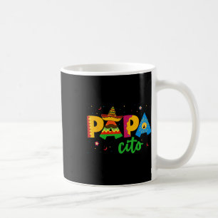 Papacito Cinco De Mayo Sombrero Men Papa Dad Fathe Coffee Mug