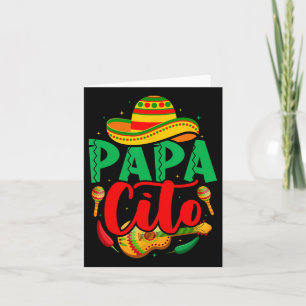 Papacito Mamacita Cinco De Mayo Funny Couple Match Card