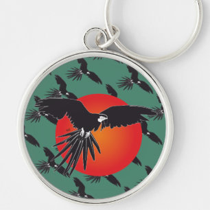Papagei Ara Schlüsselanhänger Key Ring