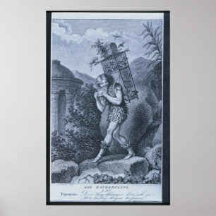 Papageno: "I am the birdcatcher Poster