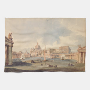 Papal Basilica of Saint Peter in the Vatican Tea Towel