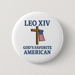 Papal Election 2025 6 Cm Round Badge