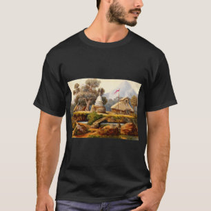 Papandayan Volcano in Java -Ernst Haeckel T-Shirt