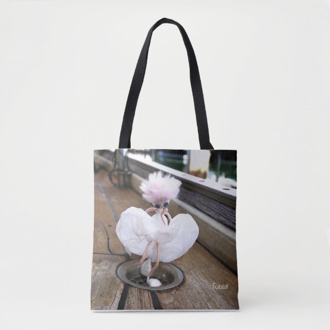 Paparazzi bij Fubby op rooster. Tote Bag (Front)