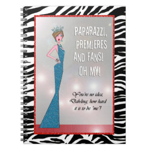 Paparazzi, Premiers & Fans-Not Easy Being Fabulous Notebook
