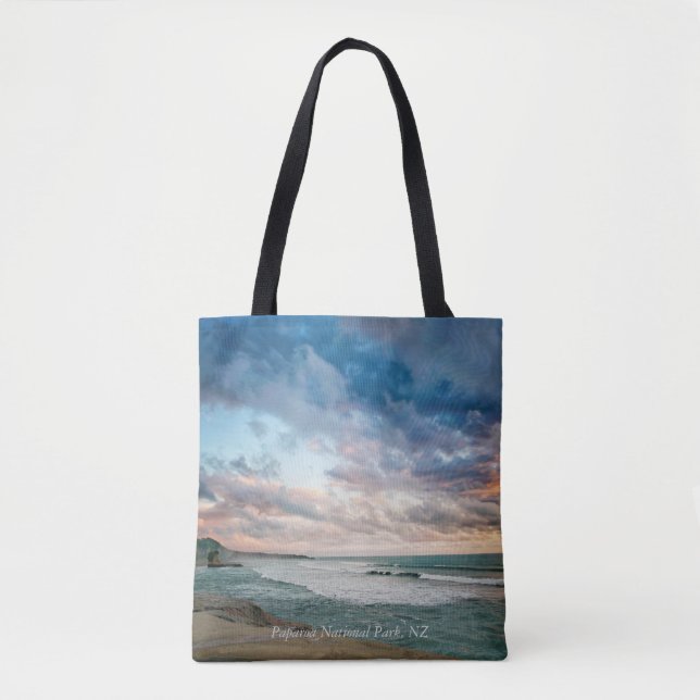 Paparoa National Park labelled Tote Bag (Front)