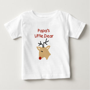 Papa's Dear Papa Christmas Baby T-Shirt