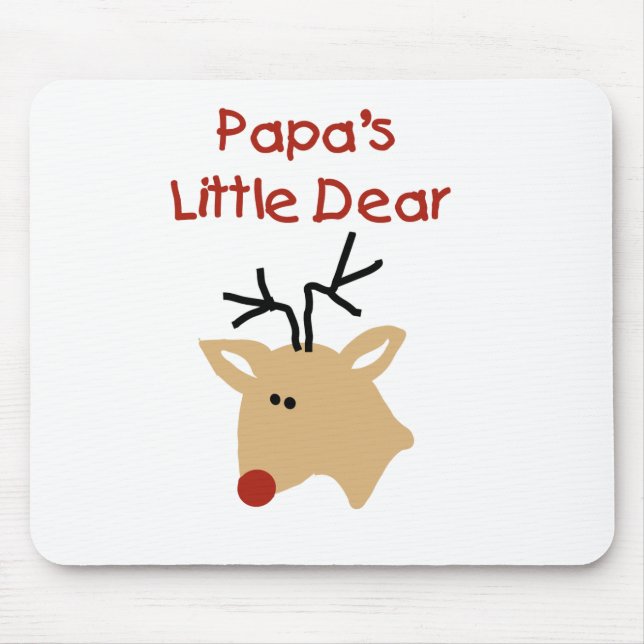 Papa's Dear Tshirts and Gifts Mouse Mat (Front)