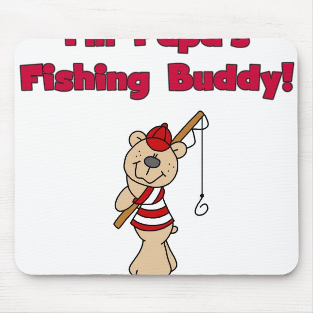 PAPAS FISHING BUDDY MOUSE MAT (Front)