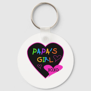 Papa's Girl Tees, Hats, Mugs, Buttons, clothing Key Ring