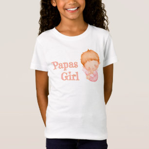 Papas Girls is Cute T-Shirt