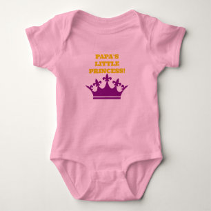 Papa's Lil Princess Baby Bodysuit