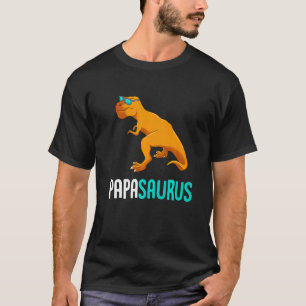 Papasaurus Dad To Be T-Shirt