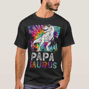 Papasaurus Dinosaur Papa Saurus Family Matching Ti T-Shirt