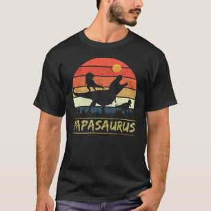 Papasaurus - Retro T-Shirt
