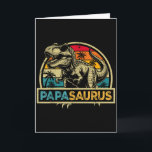 Papasaurus T Rex Dinosaur Papa Saurus Family Match Card<br><div class="desc">Papasaurus T Rex Dinosaur Papa Saurus Family Matching</div>