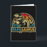 Papasaurus T Rex Dinosaur Papa Saurus Family Match Card<br><div class="desc">Papasaurus T Rex Dinosaur Papa Saurus Family Matching</div>