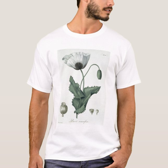 Papaver Somniferum from 'Phytographie Medicale' by T-Shirt (Front)